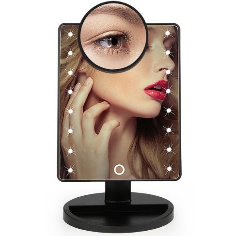 22 LED Lights Touch Screen Makeup Mirror